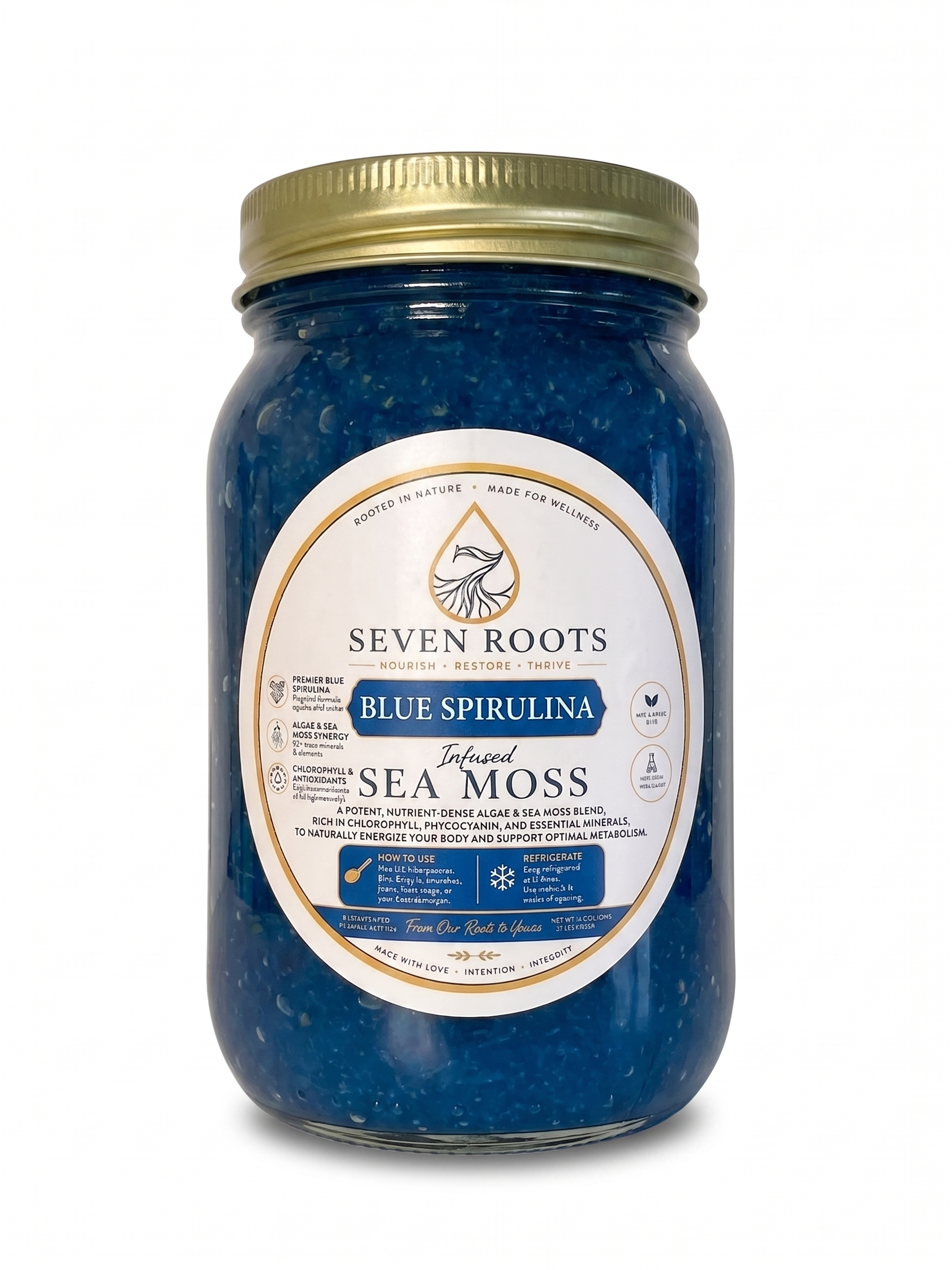 Spirulina + Sea Moss Gel